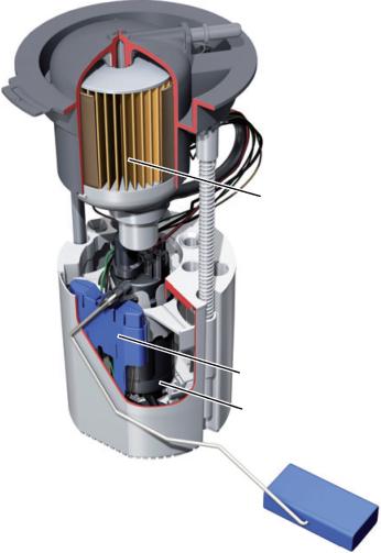 Модуль подачи топлива lexus